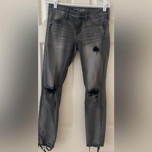 American Eagle distressed jeans